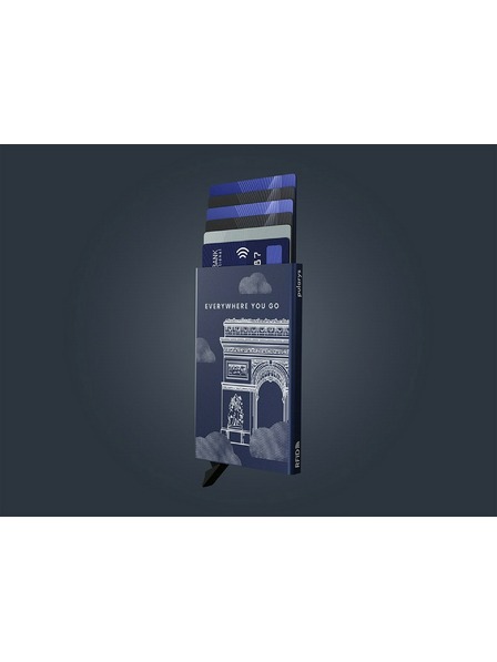 Pularys Etui za dokumente Pularys The Arch modro aluminij 192710804