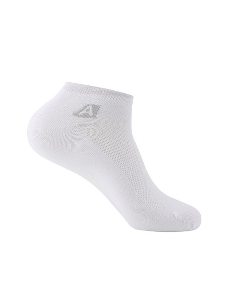 ALPINE PRO Unisex coolmax nogavice ALPINE PRO RED DEER bele barve
