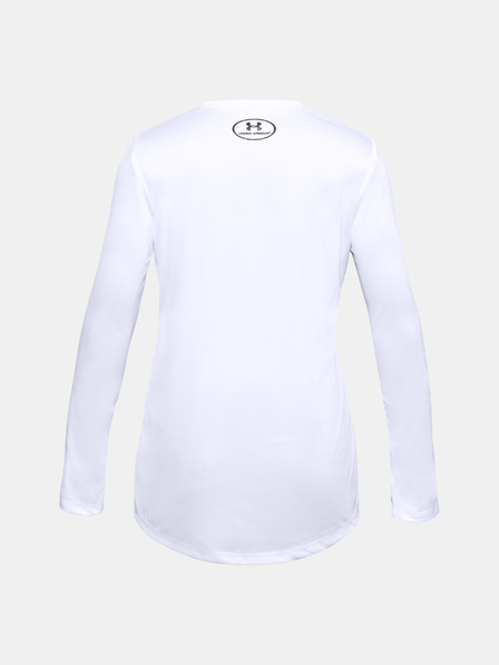 Under Armour Dekliška majica Under Armour Tech Graphic Big Logo LS T-Shirt-BLK