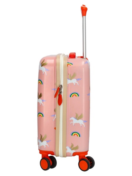 Zebra Trends Otroški kovček Zebra Adventurer 21492 Pink