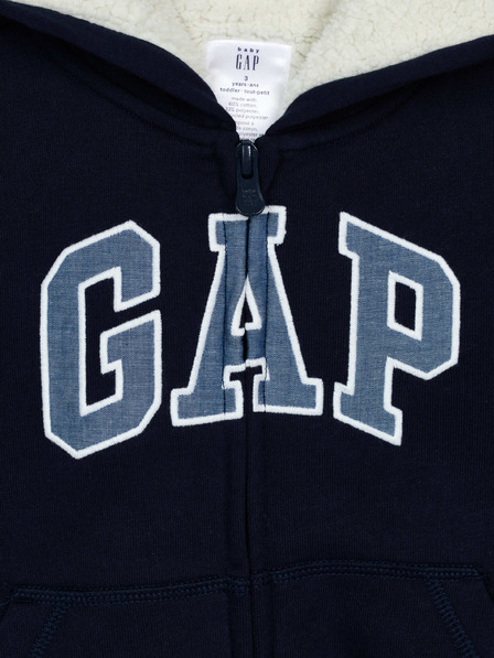GAP Otroška topla jopica z logom GAP