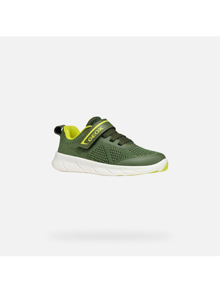 Geox Zelena detska sportna copata Geox Foot-Run