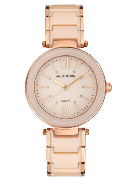 Anne Klein Ženske okrogle ure Anne Klein solarni pogon AK/3844BHRG