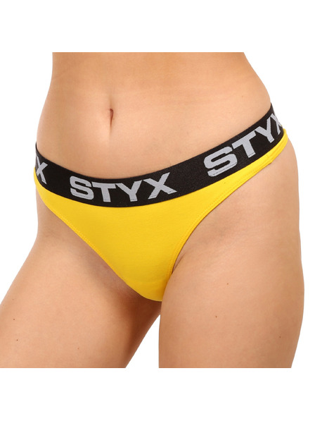Styx Ženske tange Styx športni gumi rumena
