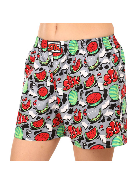 Styx Ženske pižamske boksarice Styx melone