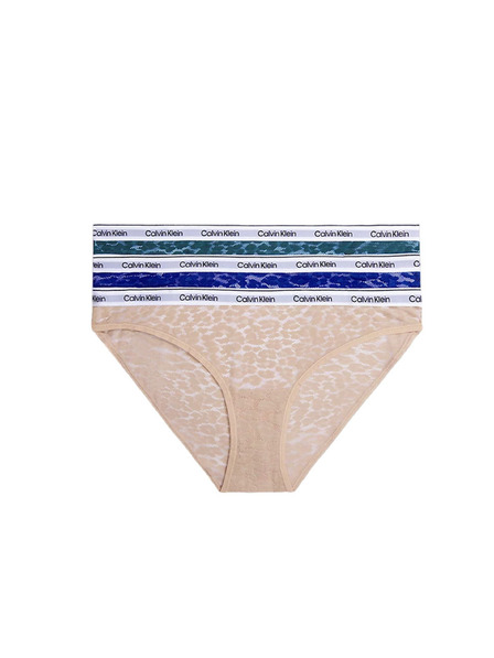 Calvin Klein Set treh - ženske hlačke Calvin Klein nadmere večbarvne