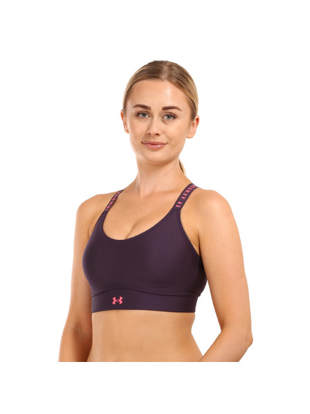 Under Armour Ženski nedrček Under Armour vijoličen