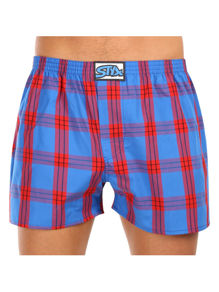 Styx Komplet treh moških kratkih hlač Styx classic elastic večbarvnih