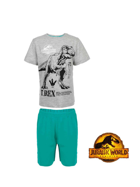 Trenýrkárna Fantovska pižama Jurassic World večbarvna (39226/green)