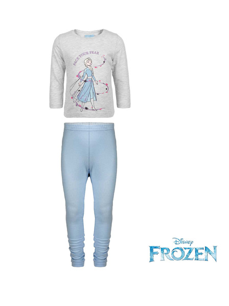 Trenýrkárna Dekliska pižama Frozen večbarvna (39235/grey)