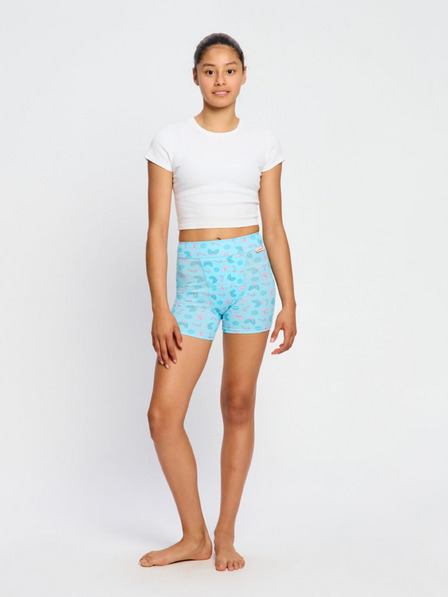 Modibodi Komplet dveh - Dekleškim menstruacijskim hlačkam na spanje Modibodi Teen Sleep Short Super Happy Holiday Multi
