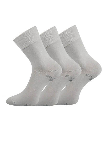 Lonka Set treh - nogavice Lonka svetlo sive