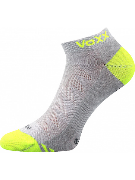 VoXX Komplet tri - nogavice VoXX bambusne svetlo sive