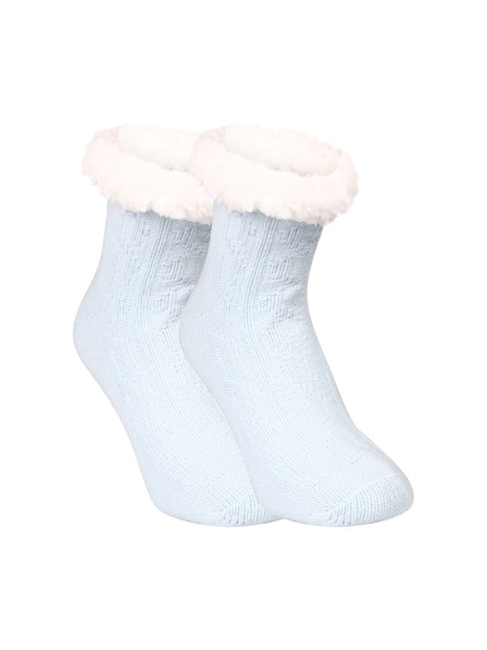 Bellinda Vijolične ženske nogavice BELLINDA Extra Warm