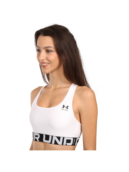 Under Armour Ženski nedrček Under Armour UA HG Mid Branded-WHT