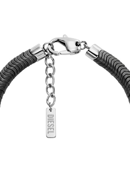 Diesel Moška jeklena zapestnica Diesel D Logo DX1573931