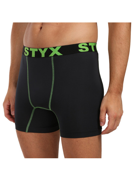 Styx Komplet treh - moške funkcionalne boksarice Styx črne