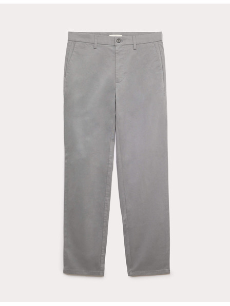 Marks & Spencer Raztegljive hlače chino regular fit Marks & Spencer sive barve