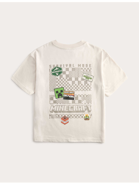 Marks & Spencer Pižama iz čiste bombaže z vzorcem Minecraft™ (6–16 let) Marks & Spencer siva