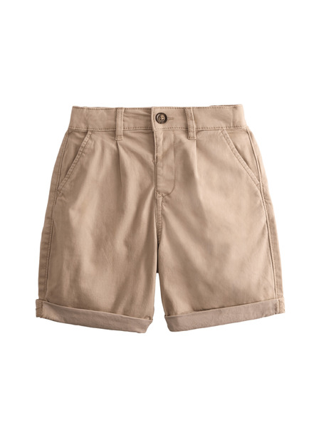 Marks & Spencer Nabrane hlače chino z visokim deležem bombaža (2–10 let) Marks & Spencer smetanova
