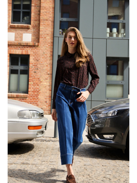 Moodo Culotte kavbojke temno modre Moodo