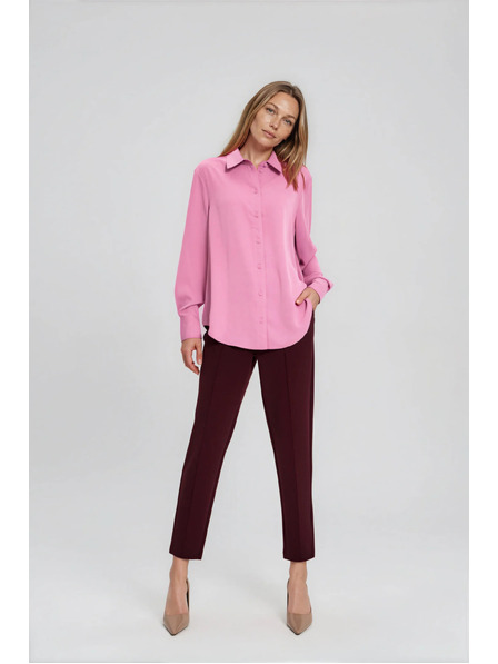 Moodo Oversized roza srajca Moodo