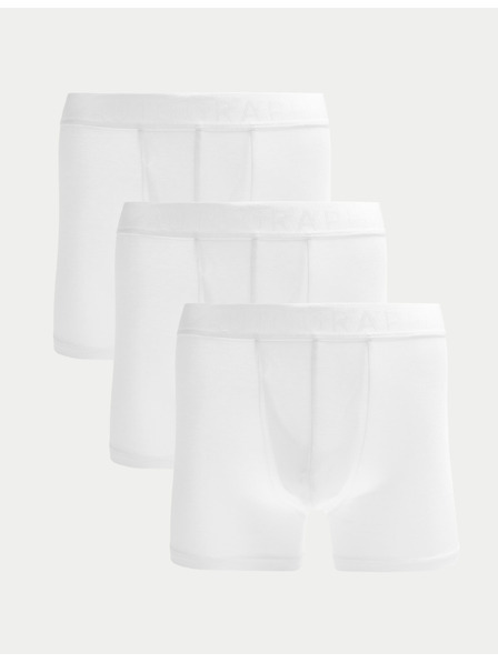 Marks & Spencer Moške hlačke s tehnologijo Secret Support™, 3 kosi v pakiranju Marks & Spencer bela