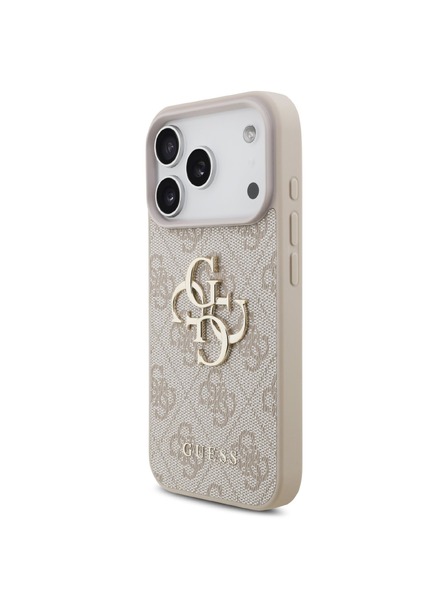 Guess Guess PU 4G Metal Logo Zadnji Ovitek za iPhone 18 Pro Pink