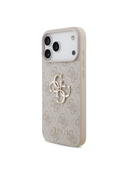 Guess Guess PU 4G Metal Logo Zadnji Ovitek za iPhone 18 Pro Max Pink