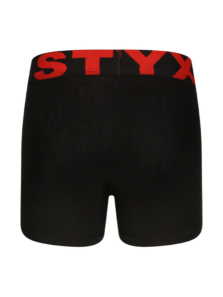 Styx Otroške bokserke Styx športna guma črne