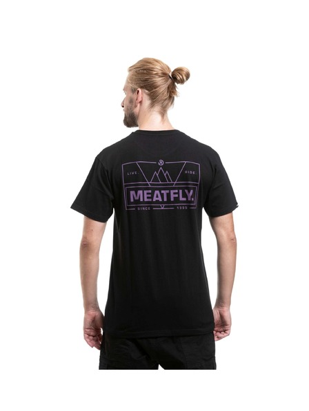 Meatfly Moška majica Meatfly Lorim Black