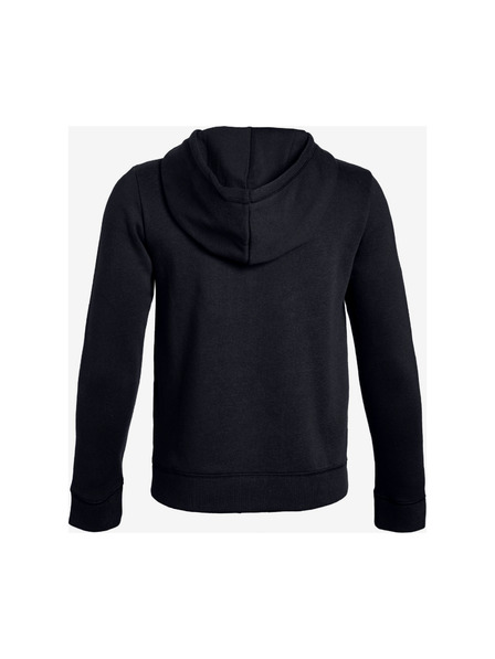 Under Armour Deški pulover Under Armour EU Cotton Fleece Full Zip-BLK