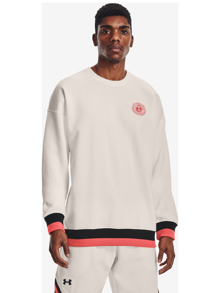 Under Armour Moški pulover Under Armour RIVAL FLEECE AMP CREW
