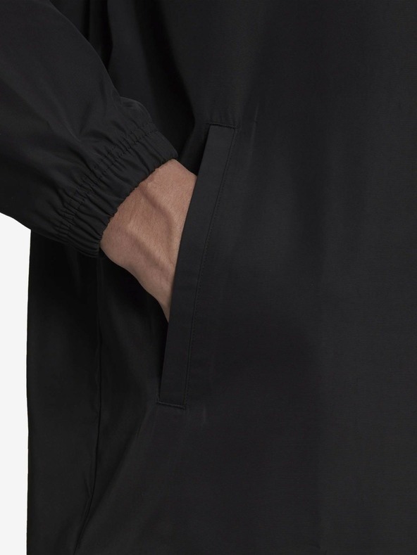 adidas Originals Črna moška lahka srajčna jakna adidas Originals Coach Jacket