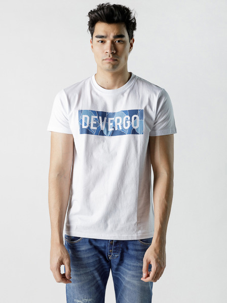Devergo Bela moška majica Devergo