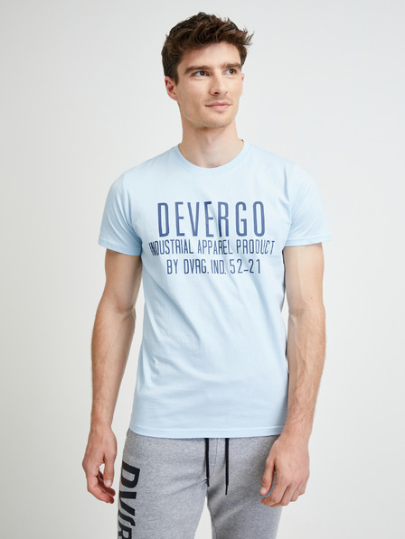 Devergo Svetlo modra moška majica Devergo