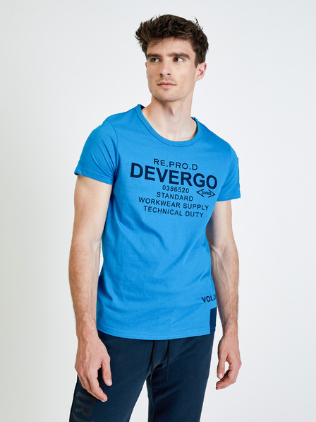 Devergo Modra moška majica Devergo