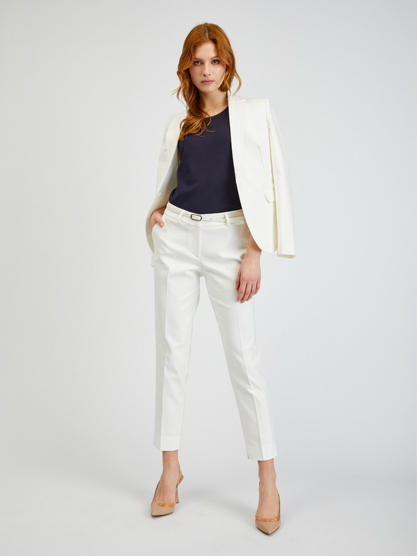 Orsay Bele ženske skrajšane hlače s pasom ORSAY