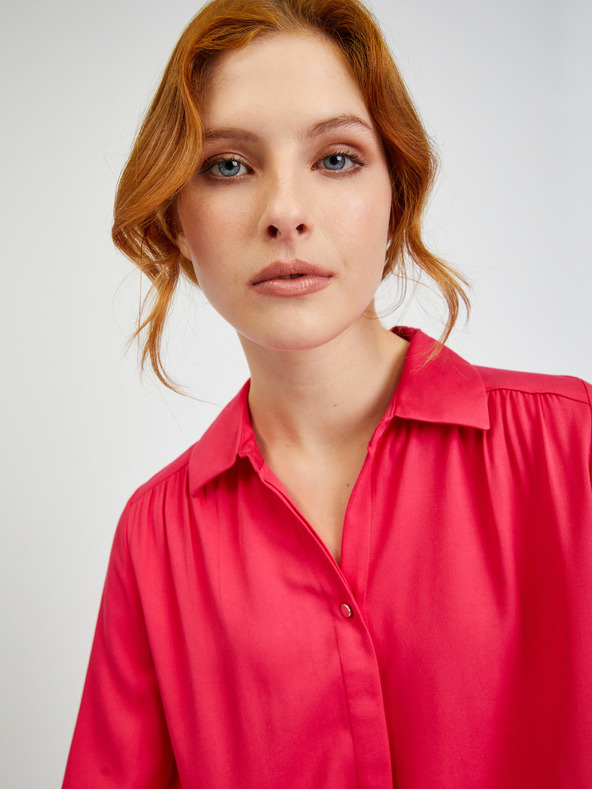 Orsay Temno rožnata ženska bluza ORSAY