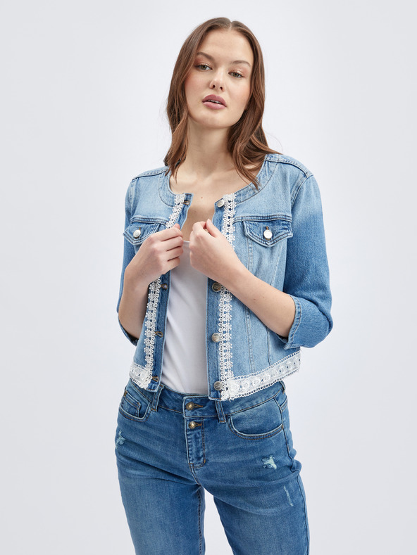 Orsay Svetlo modra ženska jeans jakna ORSAY