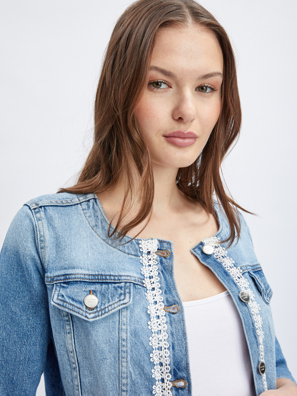 Orsay Svetlo modra ženska jeans jakna ORSAY