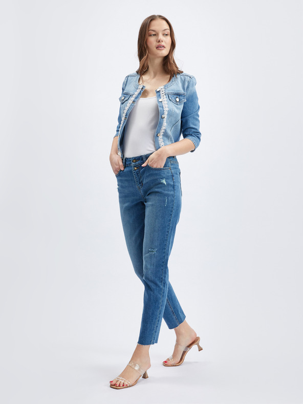 Orsay Svetlo modra ženska jeans jakna ORSAY