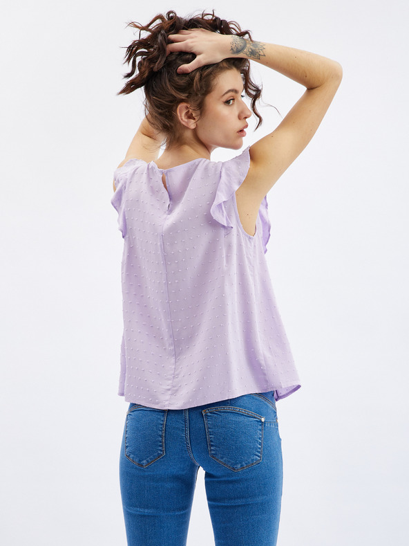 Orsay Vijoličasta ženska bluza ORSAY