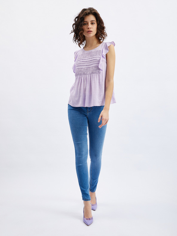 Orsay Vijoličasta ženska bluza ORSAY