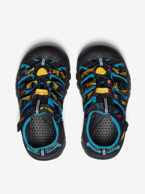 Keen Črni fantovski sandali Keen z vzorcem