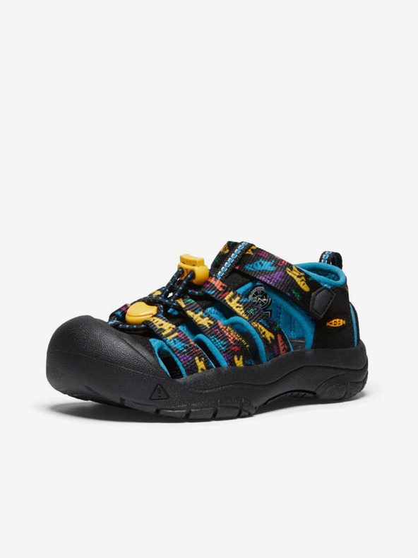 Keen Črni fantovski sandali Keen z vzorcem