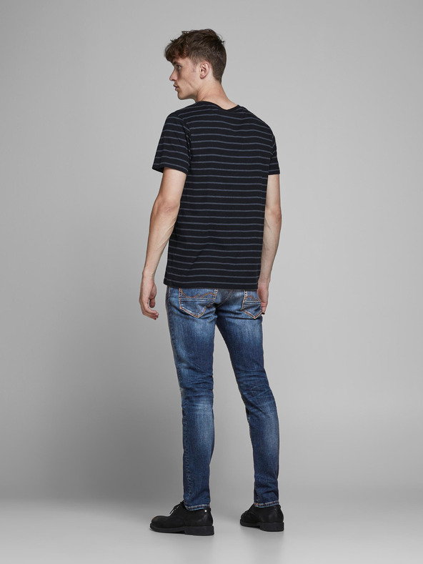 Jack & Jones Modre tanke kavbojke Jack & Jones Glenn
