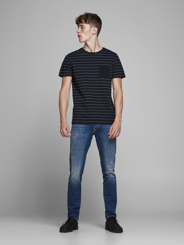 Jack & Jones Modre tanke kavbojke Jack & Jones Glenn