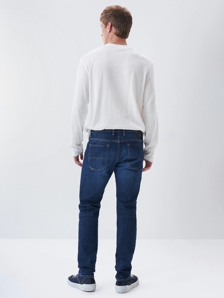 Salsa Jeans Temno modre moške kavbojke Salsa Jeans