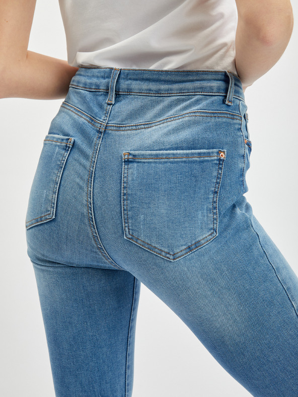 Orsay Svetlo modre ženske skinny fit kavbojke ORSAY
